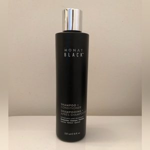 NEW MONAT BLACK SHAMPOO + CONDITIONER